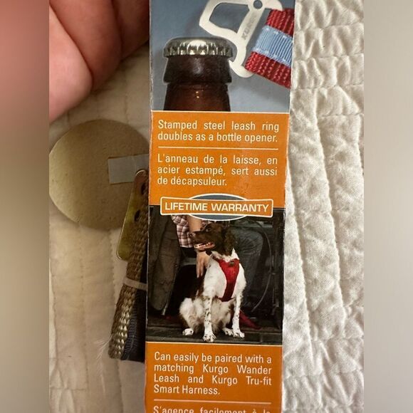 Kurgo Wander Dog Collar with Bottle Opener Size Small - Picture 7 of 8